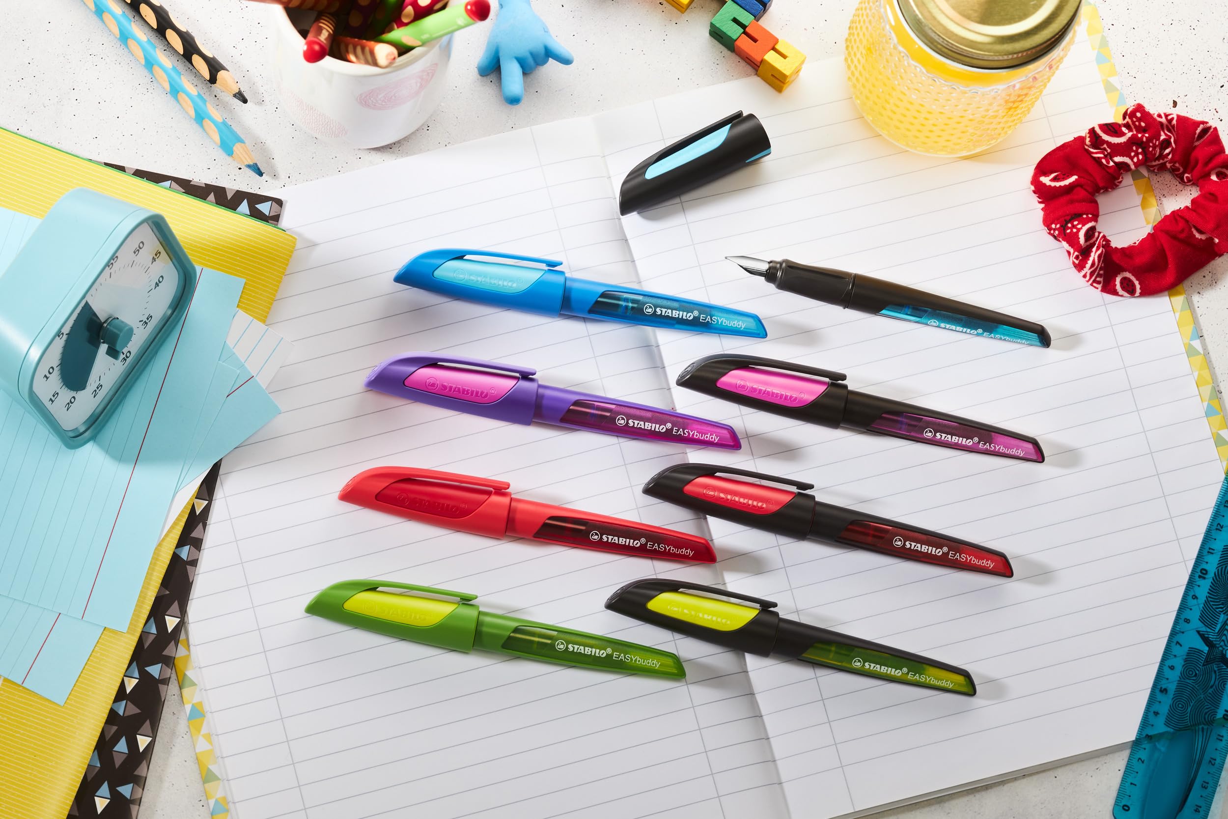 stabilo-easybuddy-gaucher-plume-l-stylo-plume-enfant-ergonomique-rechargeable-ro image 7