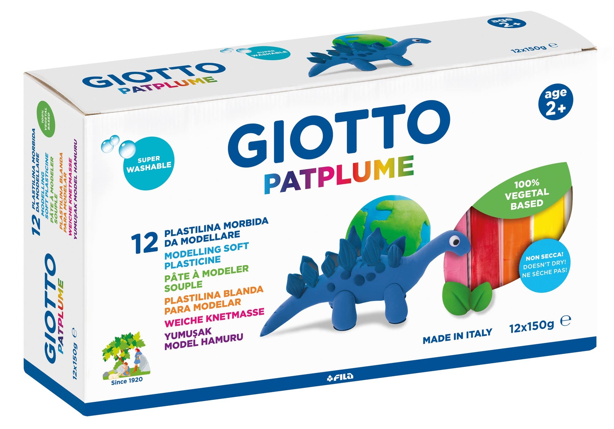 giotto-patplume-p-te-modeler-10-x-200g-couleurs-classiques image 3