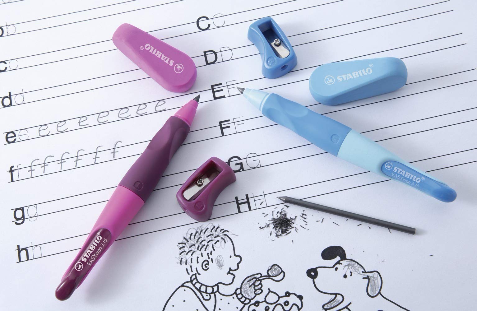 stabilo-easyergo-3-15-porte-mine-ergonomique-droitier-bleu-taille-crayon image 6