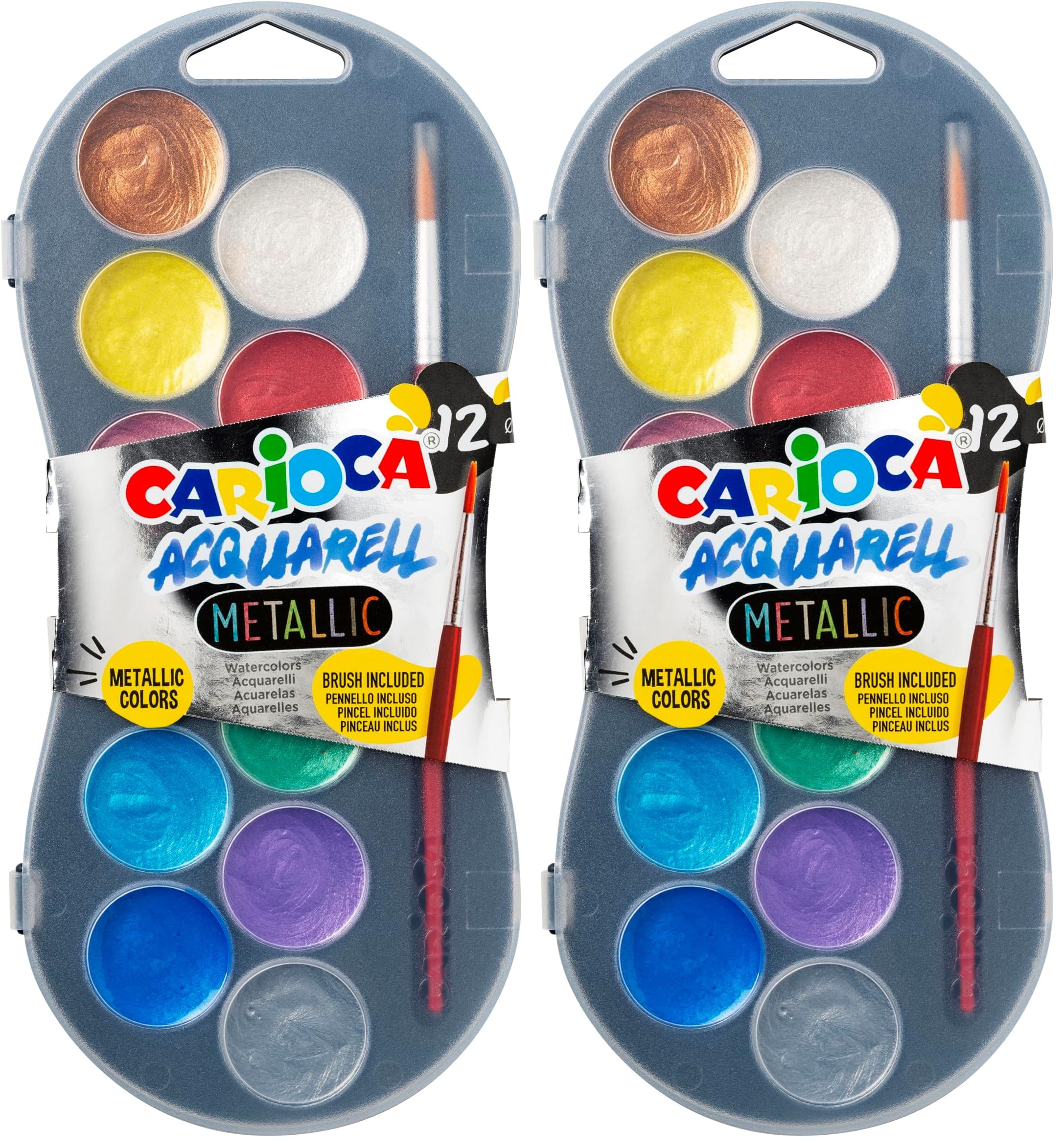 carioca-aquarelles-m-talliques-acquarell-tui-de-12-pastilles-30-mm image 3