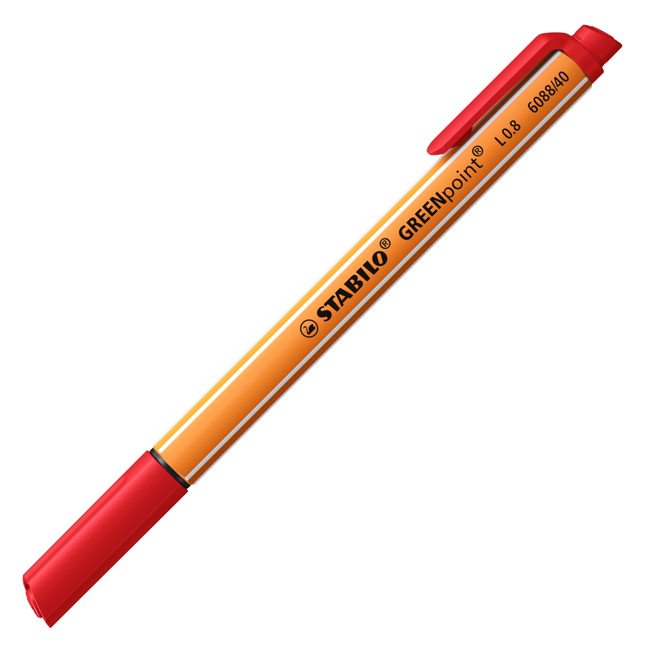 stabilo-greenpoint-pochette-de-6-stylos-feutres-pointe-moyenne-0-8-mm image 2