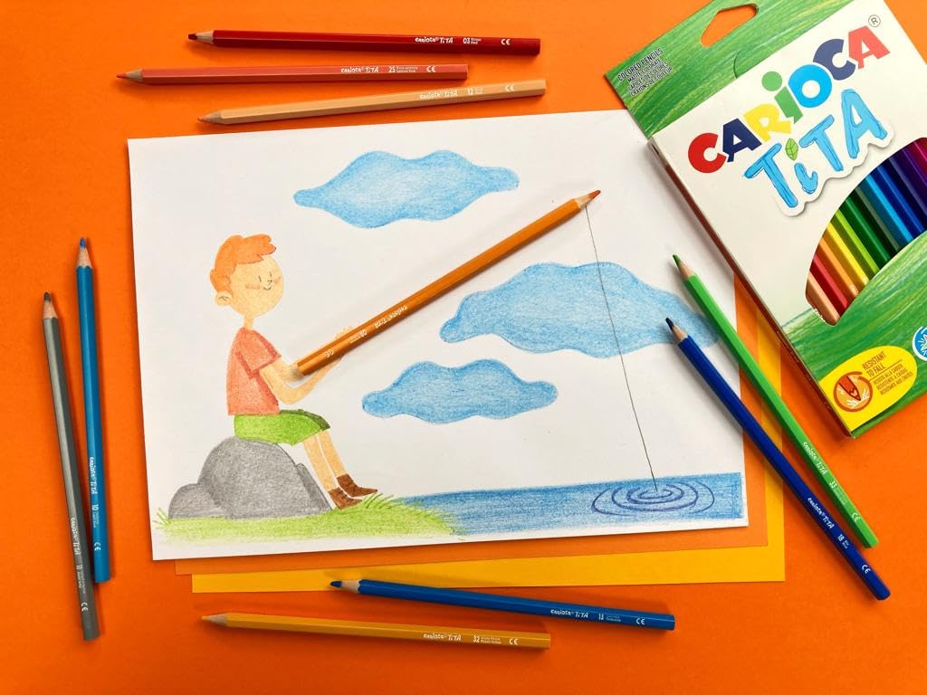 carioca-tita-crayons-de-couleur-hexagonaux-mine-3-mm-boite-de-50 image 7