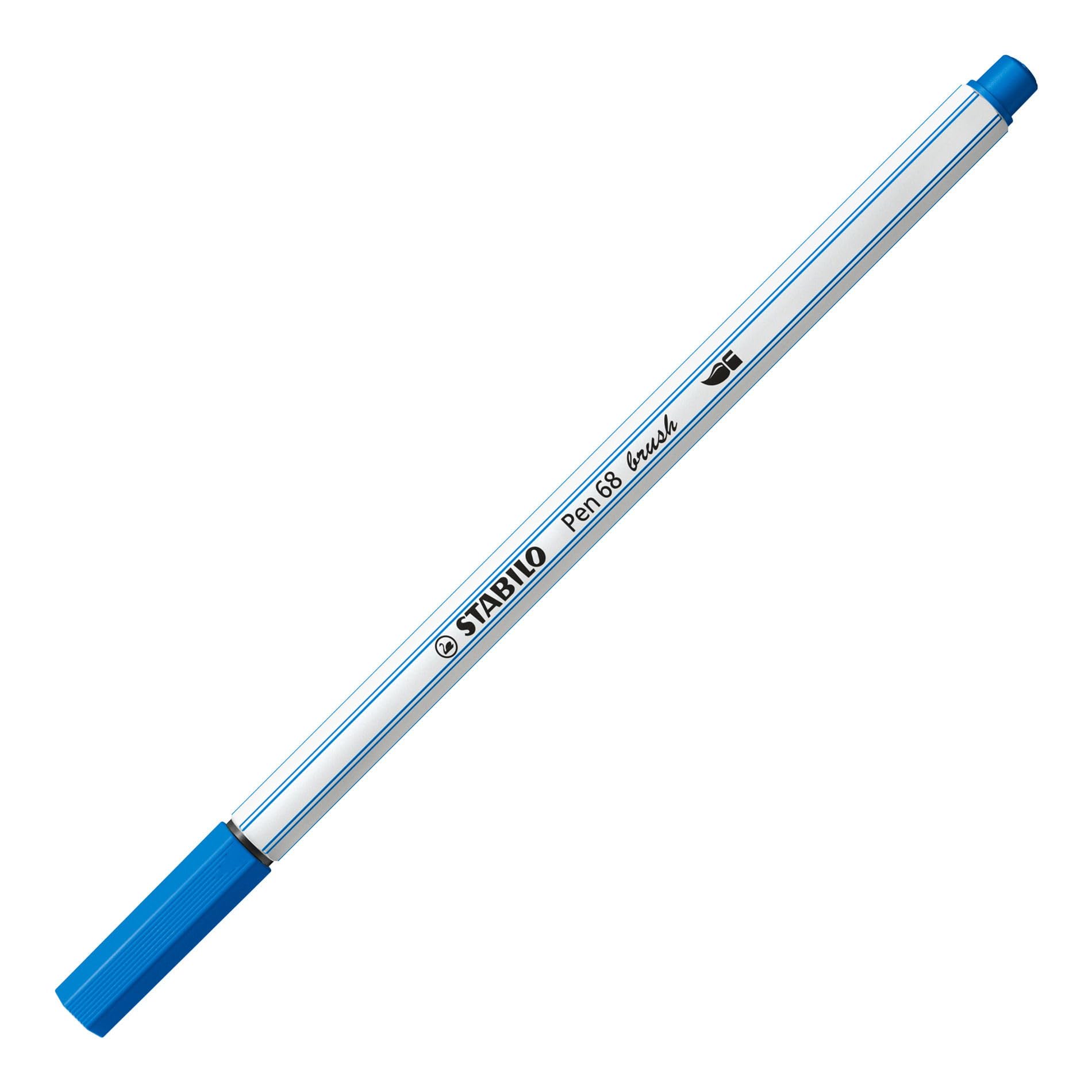 stabilo-pen-68-brush-arty-feutre-pinceau-etui-x-12-couleurs image 2