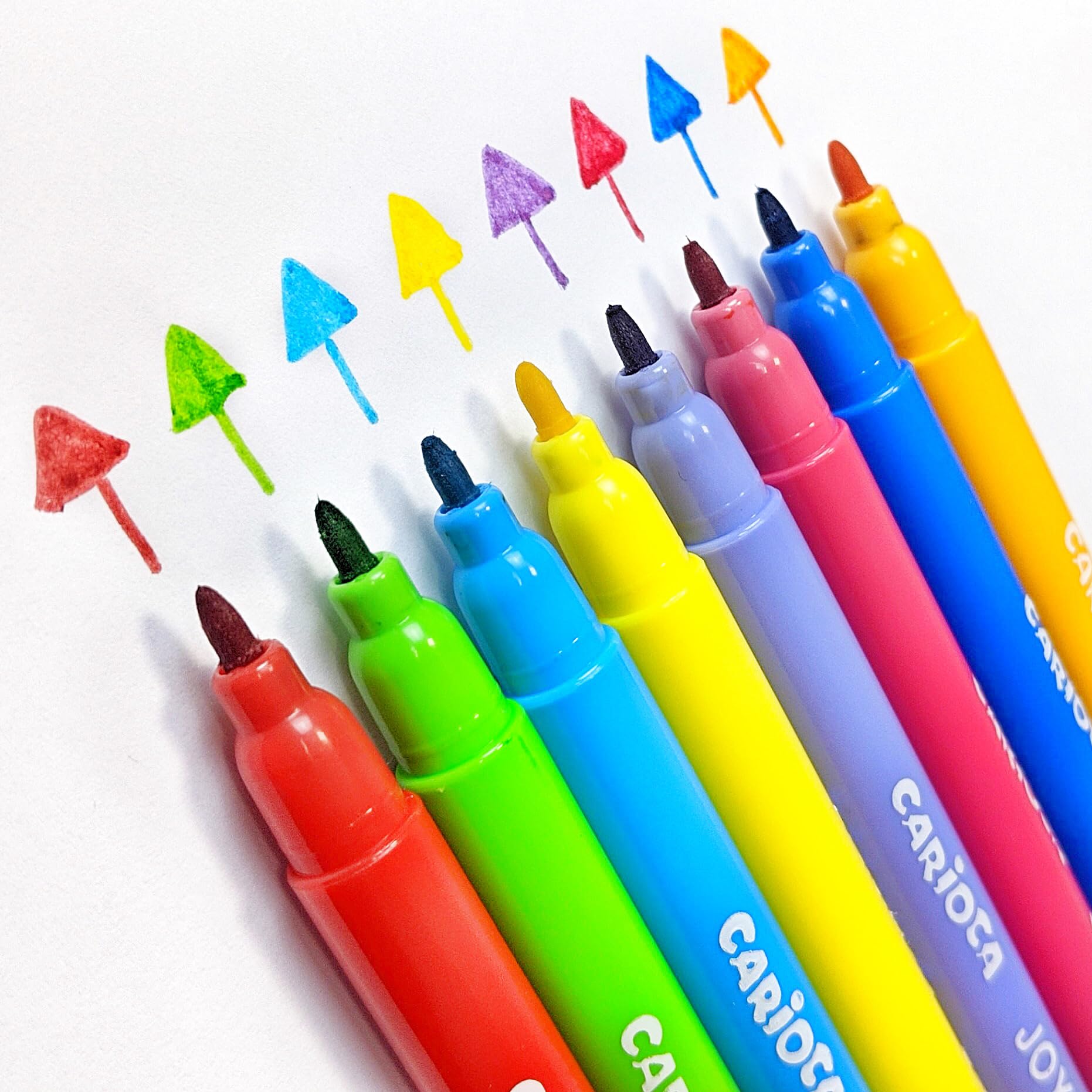 carioca-joy-lot-de-12-feutres-pointe-2-6-mm-couleurs-assorties image 4
