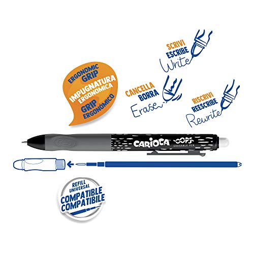 carioca-oops-stylo-effa-able-encre-thermosensible-noir-pointe-0-7-mm-2 image 5