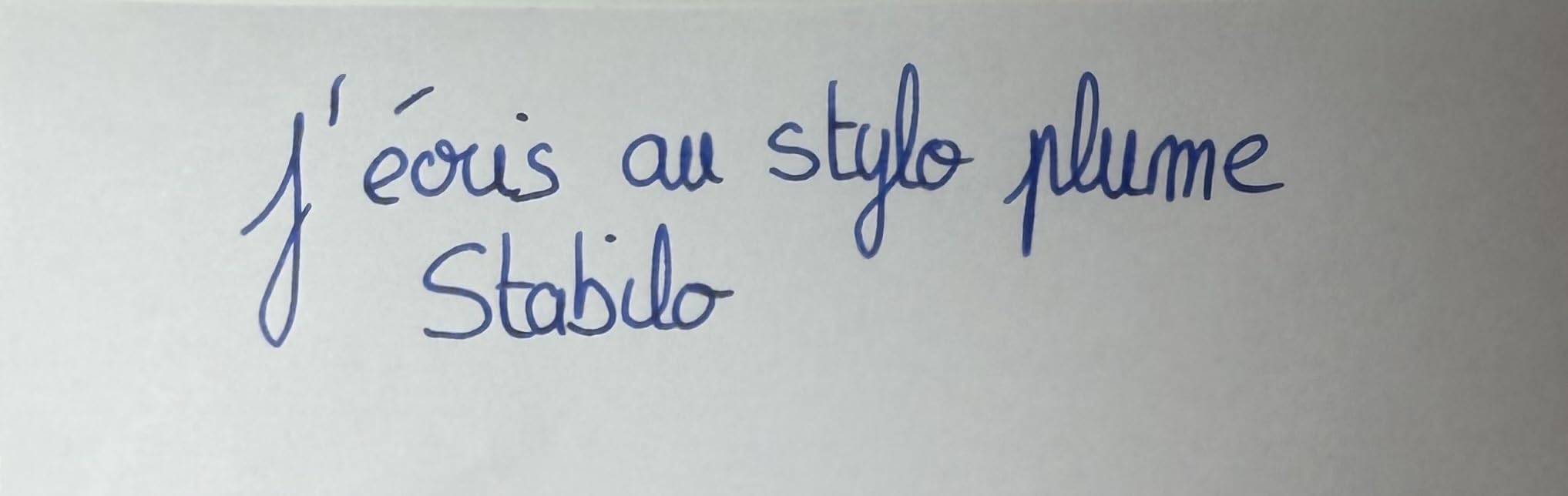 Fuite d'encre dès la première semaine