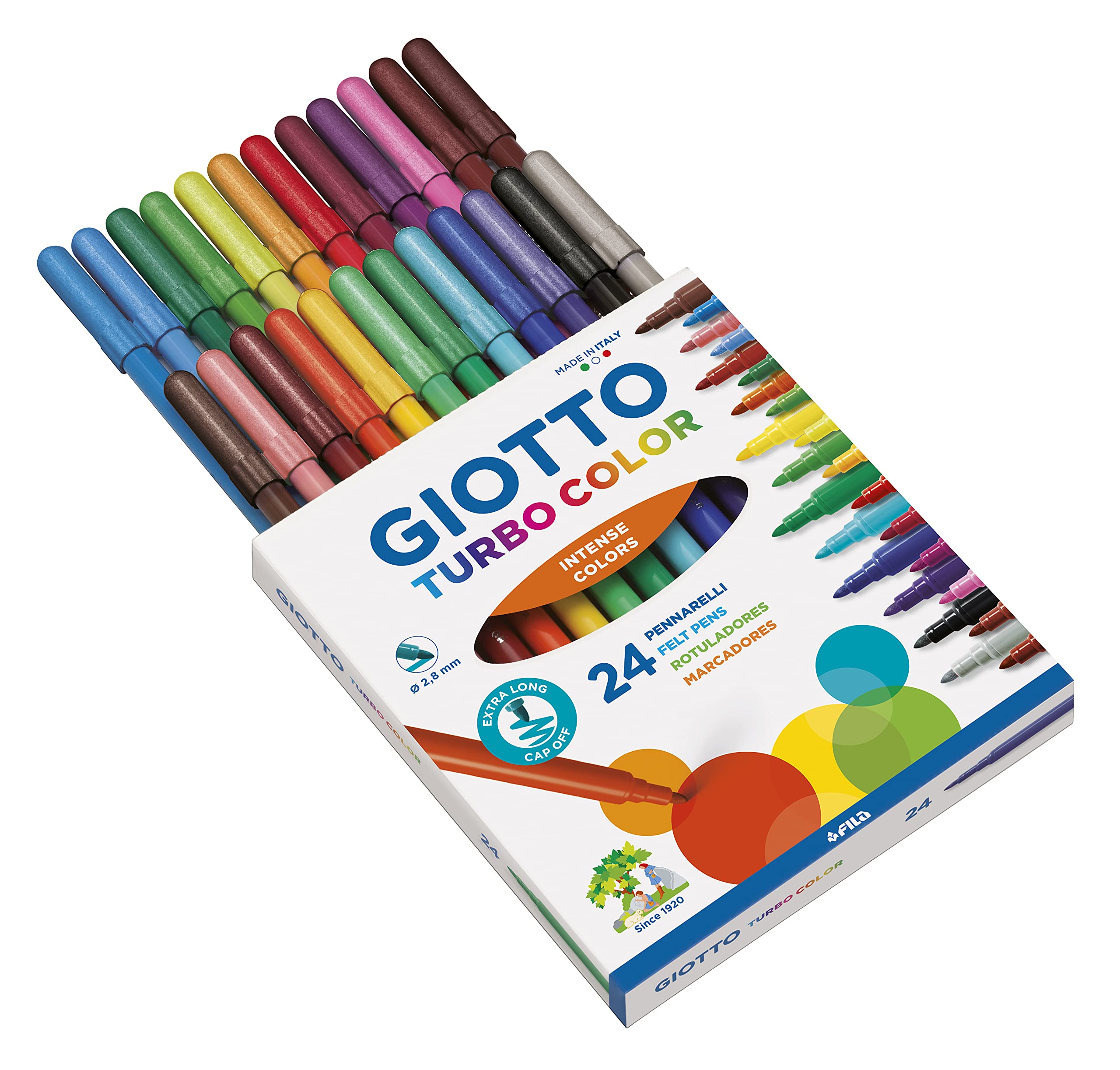 fila-giotto-turbo-color-trousse-de-24-surligneurs image 2