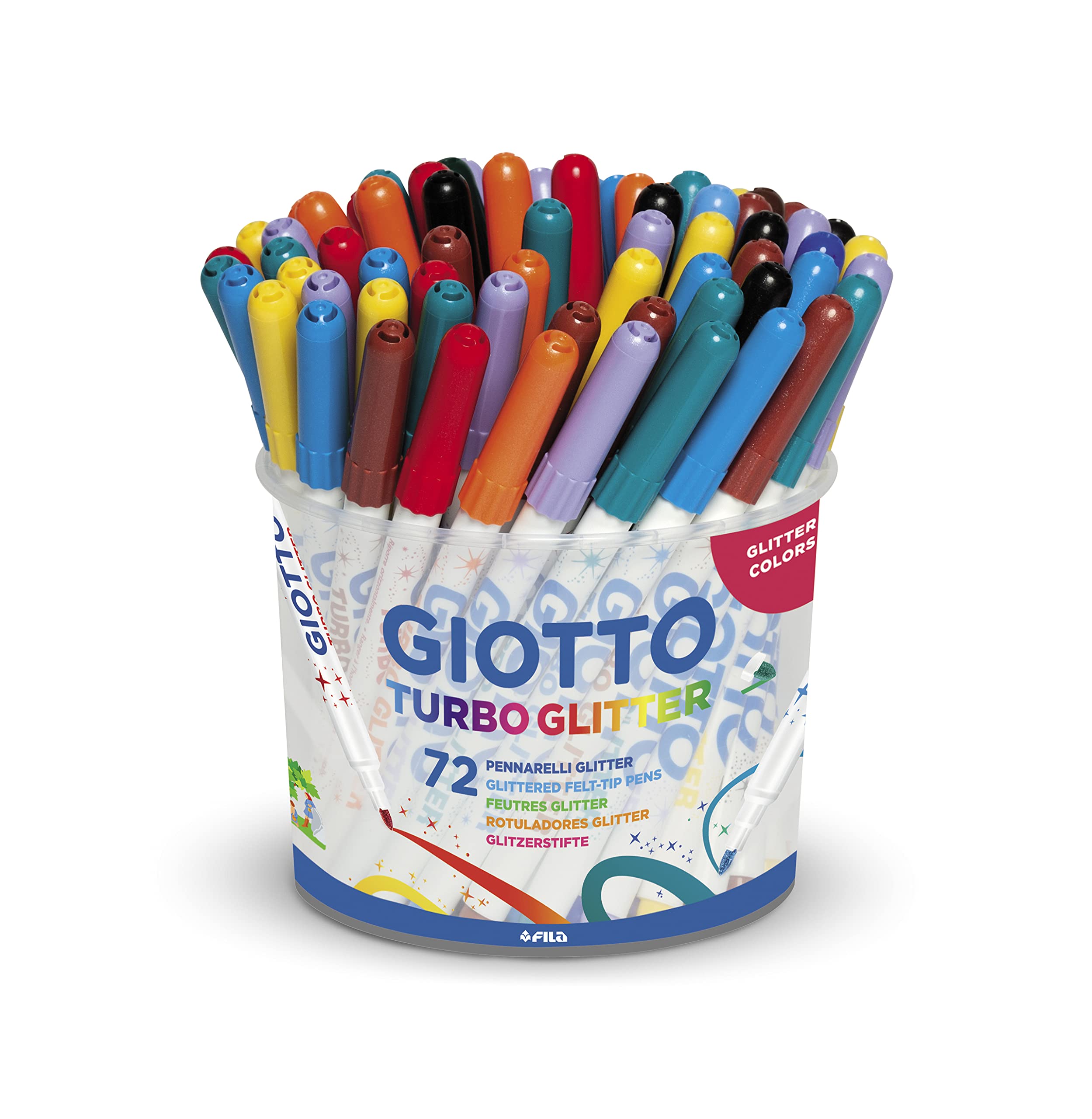giotto-turbo-glitter-tui-de-8-feutres-paillet-s-pointe-4-mm-bloqu-e image 6