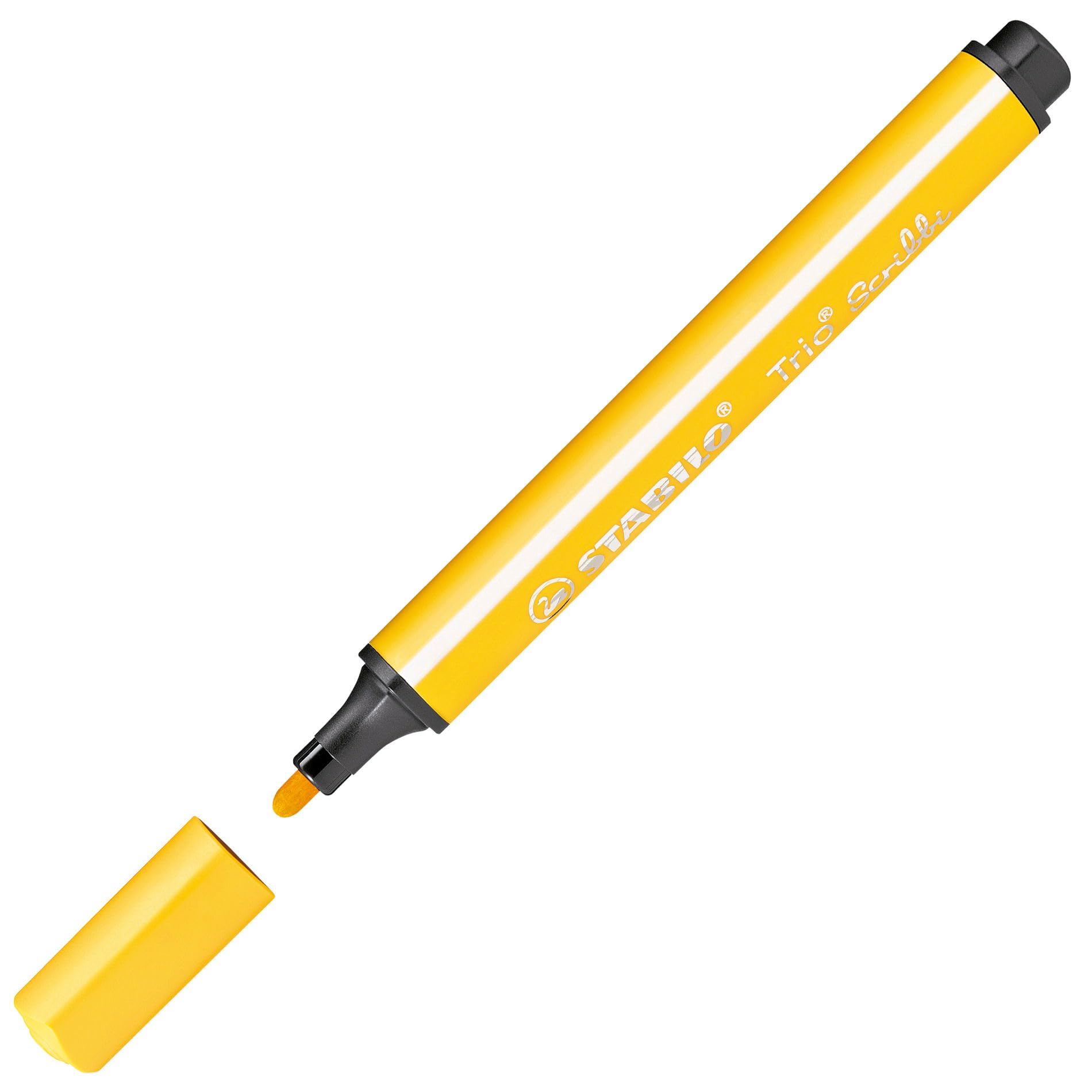 stabilo-trio-scribbi-feutres-de-coloriage-triangulaires-pointe-large-tui-x-14-co image 3