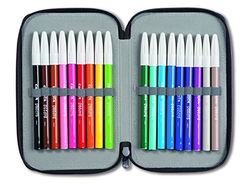 carioca-42807-trousse-3-zips-crash-aubergine-20-cm-garnie image 7