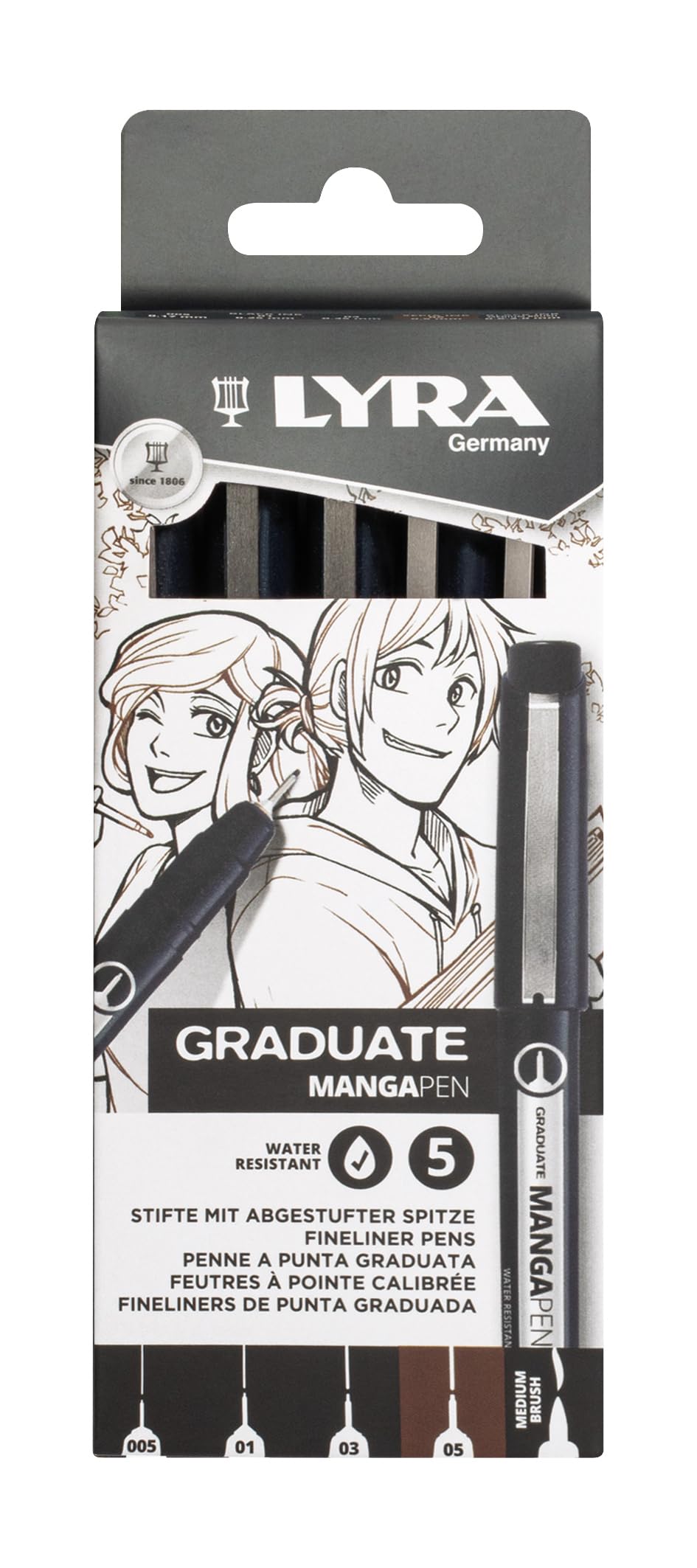 lyra-graduate-mangapen-tui-5-stylos-calibr-s-manga image 1