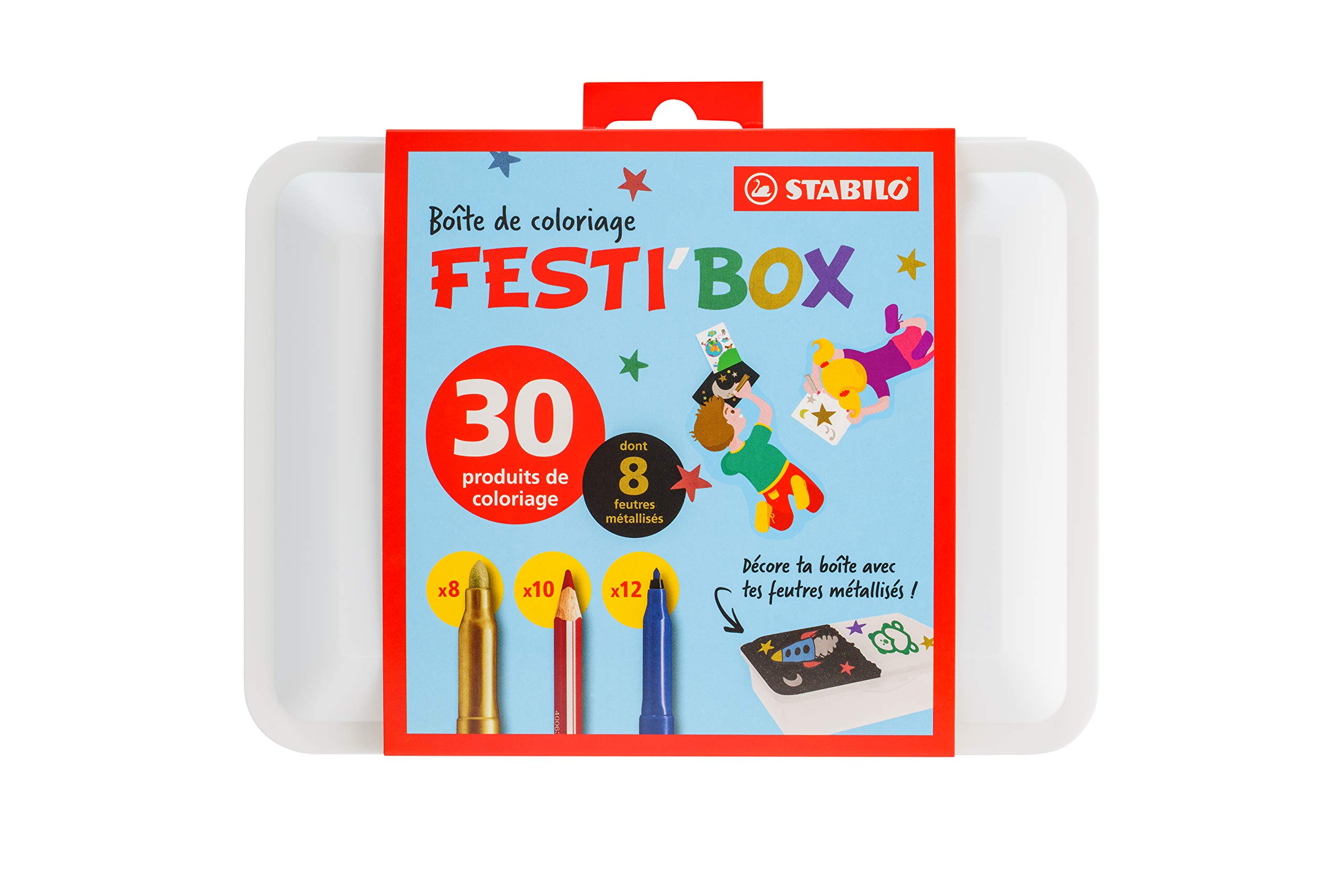 stabilo-trio-d-co-tui-8-feutres-m-tallis-s-effet-brillant-assortis image 8