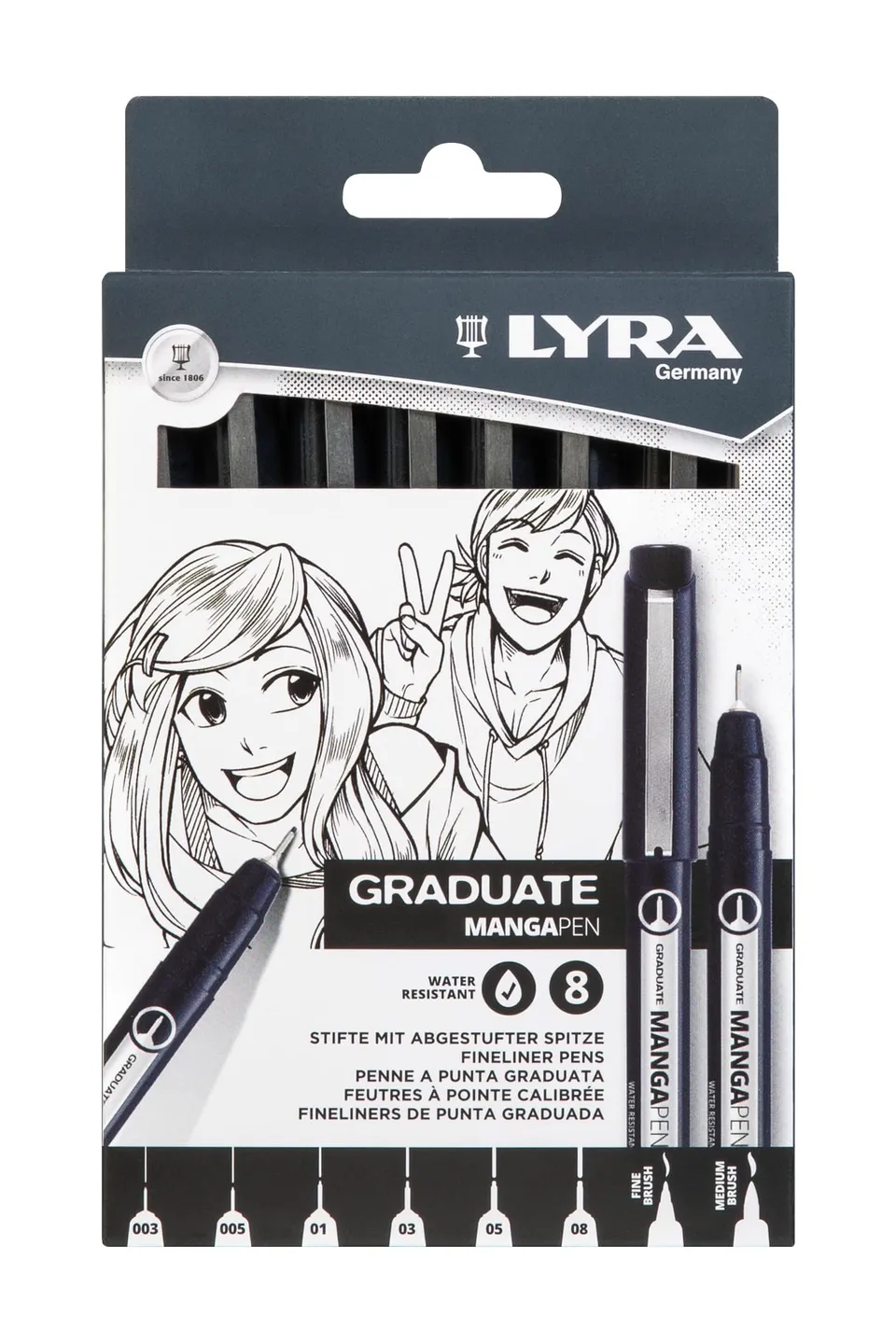 lyra-graduate-mangapen-tui-8-stylos-dessin-manga image 1
