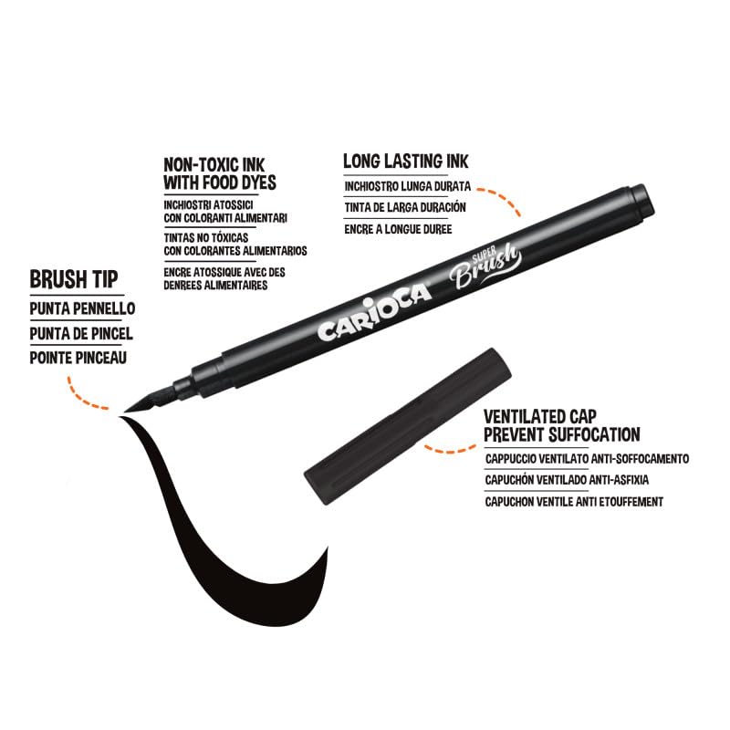 carioca-super-brush-set-de-10-feutres-pinceau-pointe-brush-pour-calligraphie-et- image 8