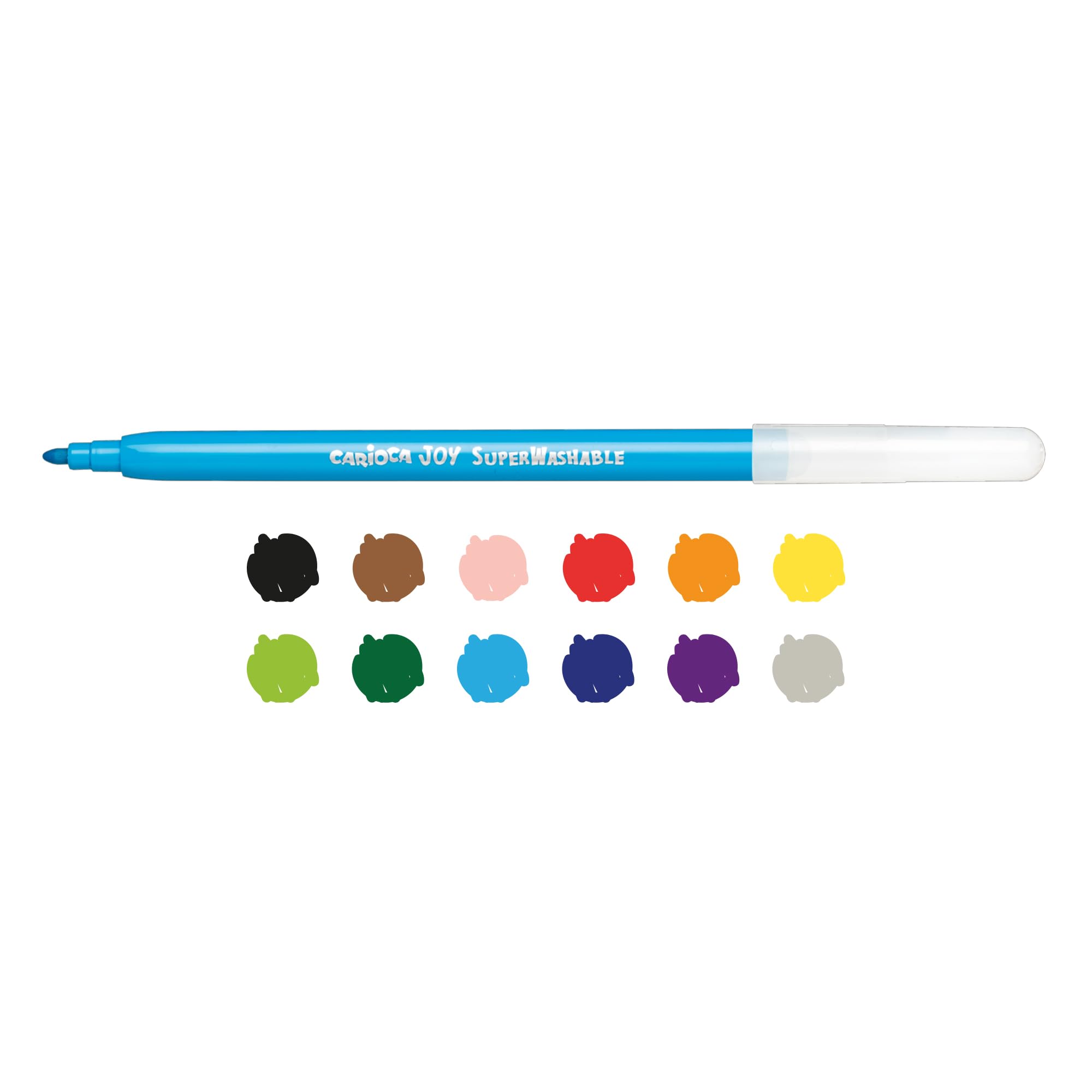 carioca-joy-superwashable-feutres-pointe-fine-2-6-mm-tui-12-couleurs image 3