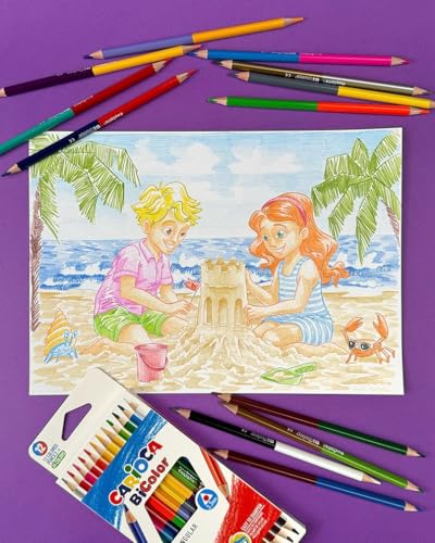 carioca-bicolor-crayon-bicolore-triangulaire-3-3-mm-bo-te-de-12 image 5