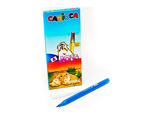 carioca-joy-feutres-lavables-pointe-bloqu-e-2-6-mm-6-couleurs image 2