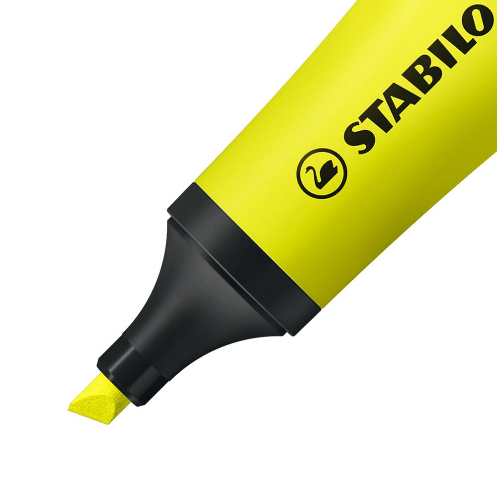 stabilo-neon-surligneur-lot-de-3-jaune-fluo image 3
