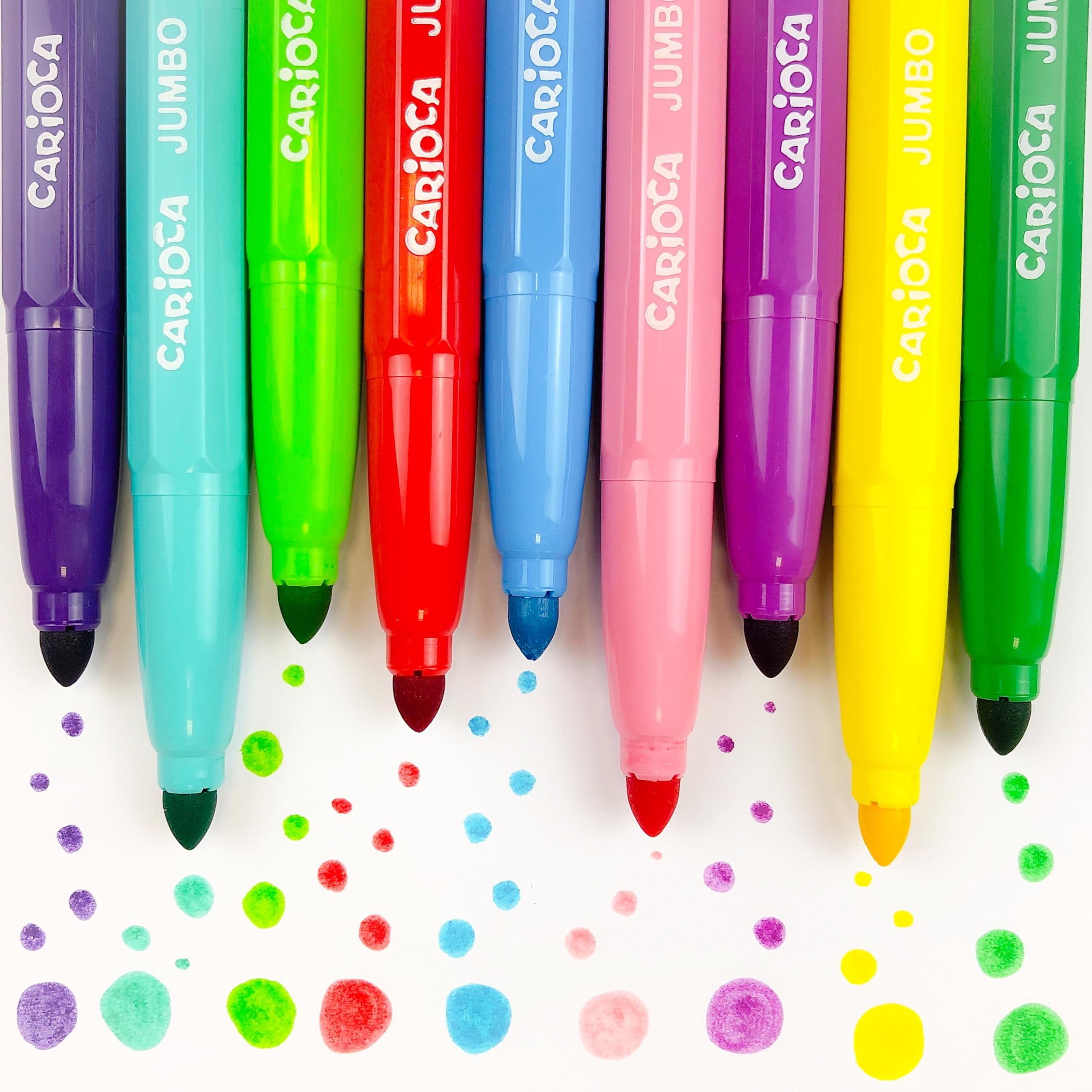 carioca-jumbo-colors-marqueur-enfant-pointe-maxi-6-mm-bo-te-rigide-de-30 image 6