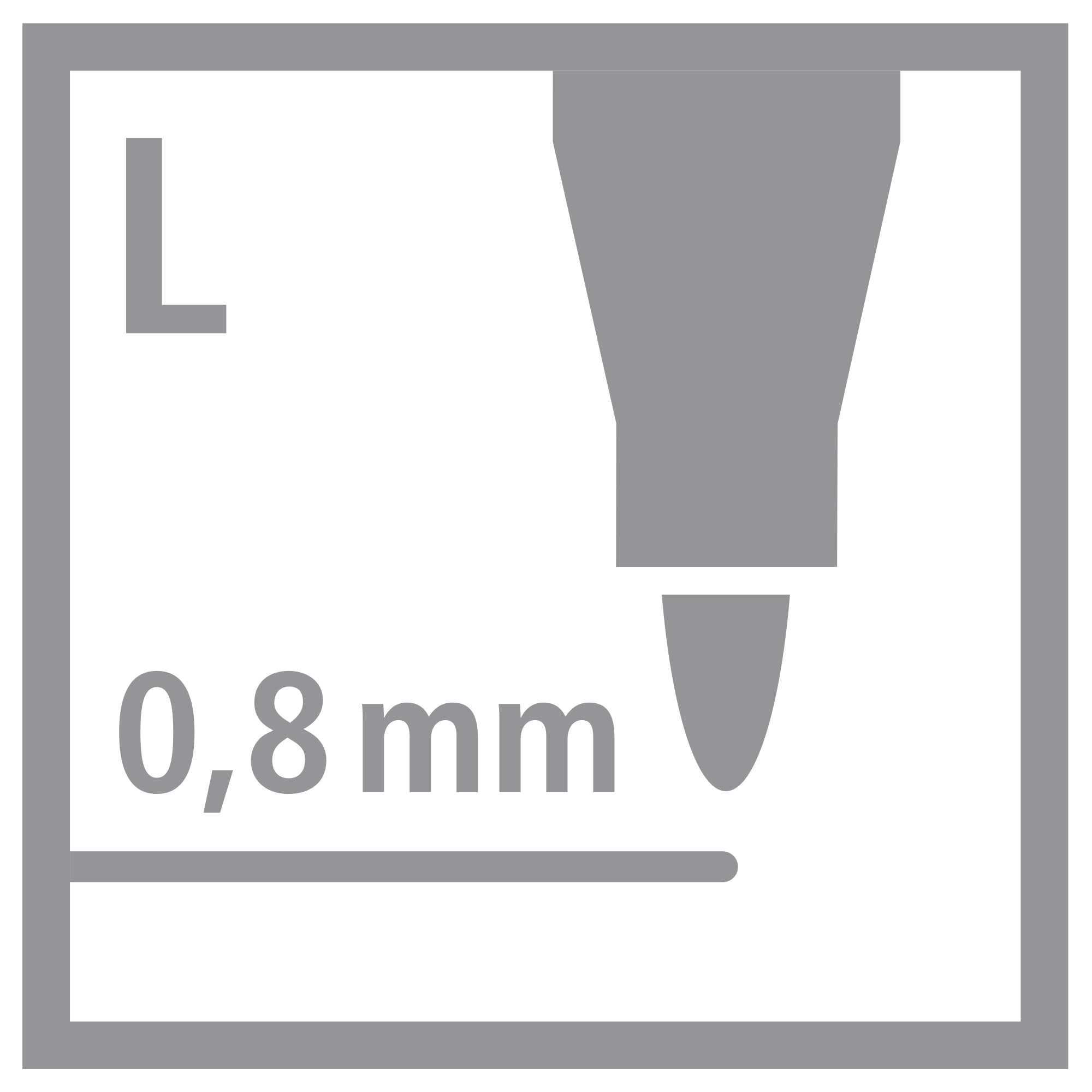 stabilo-greenpoint-lot-de-10-stylos-feutre-pointe-large-0-8-mm-noir image 8