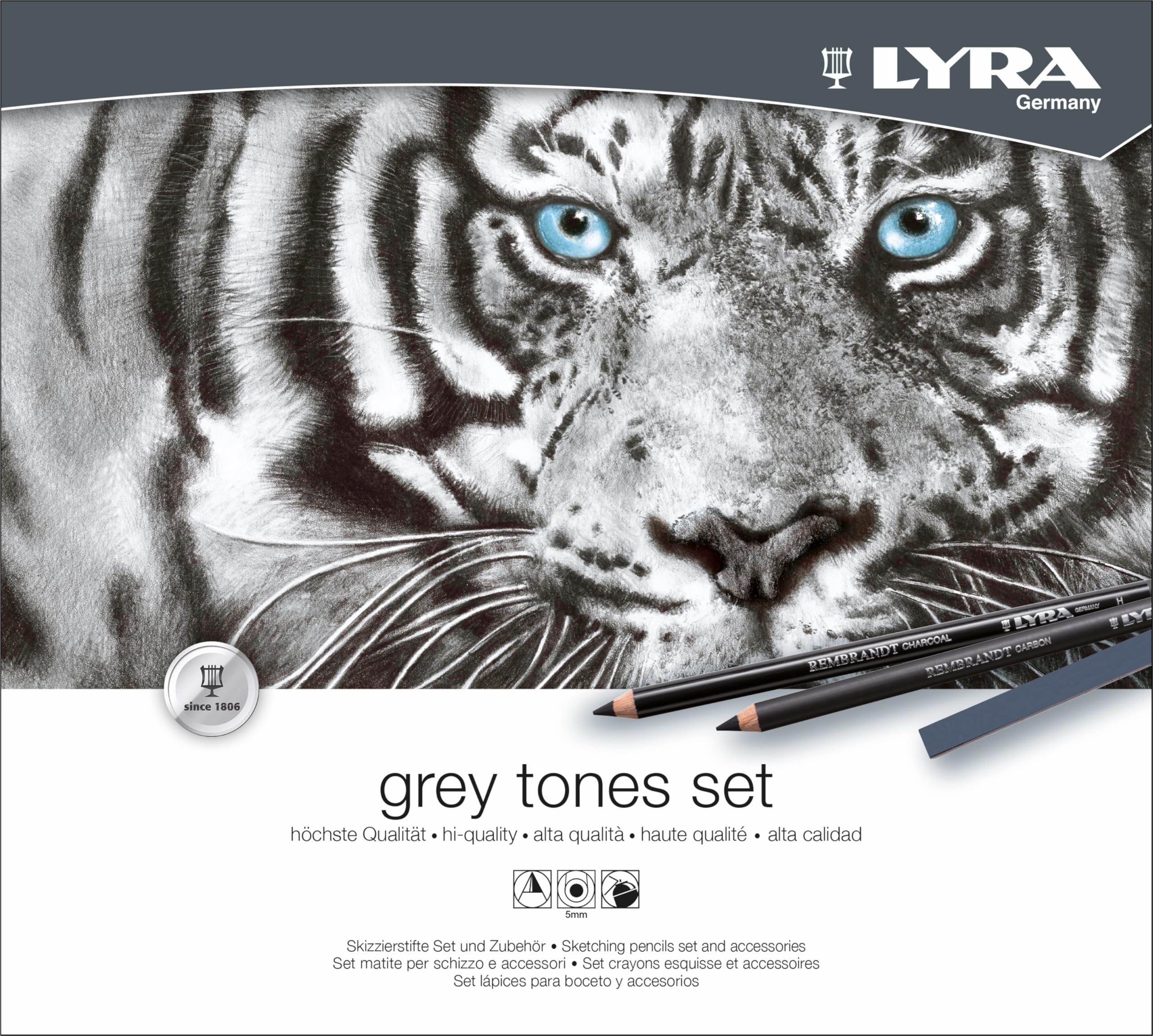 lyra-rembrandt-art-design-bo-te-12-pastels-carr-s-polycrayons-soft-tons-bruns image 6