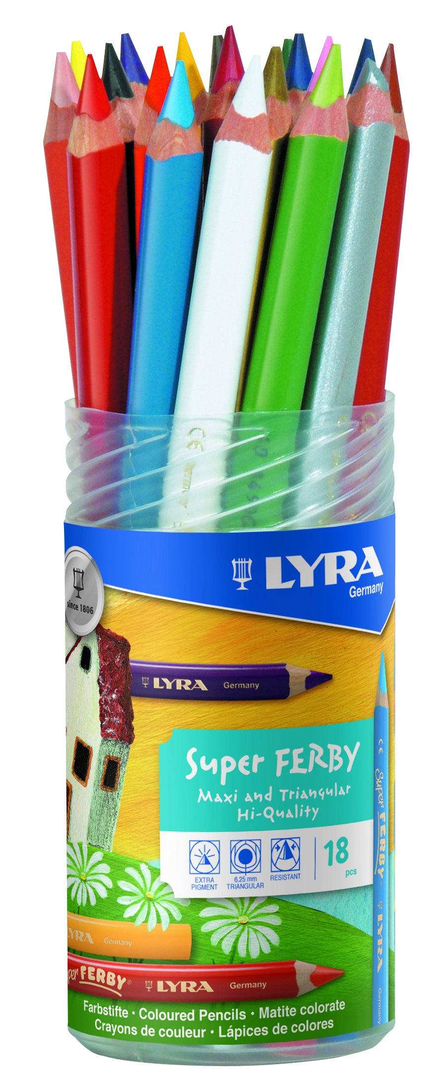lyra-super-ferby-tui-de-12-crayons-de-couleur image 3