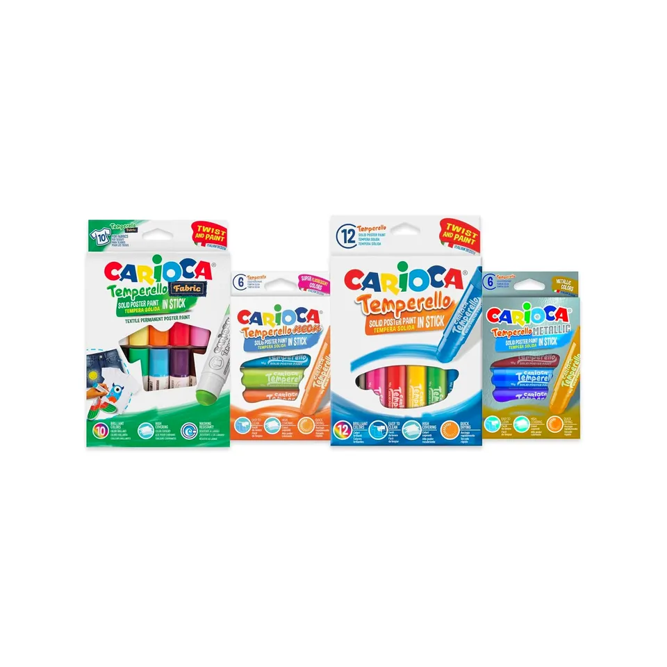 carioca-temperello-b-tons-de-peinture-gouache-solide-enfant-couleurs-assorties-3 image 1