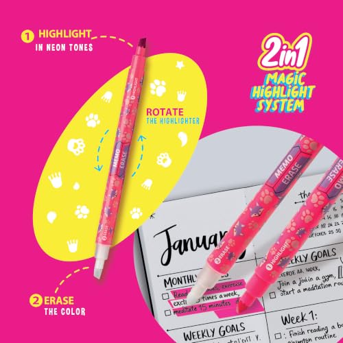 carioca-memo-erase-surligneurs-effa-ables-lot-de-4-fluo-double-pointe-avec-gomme image 6