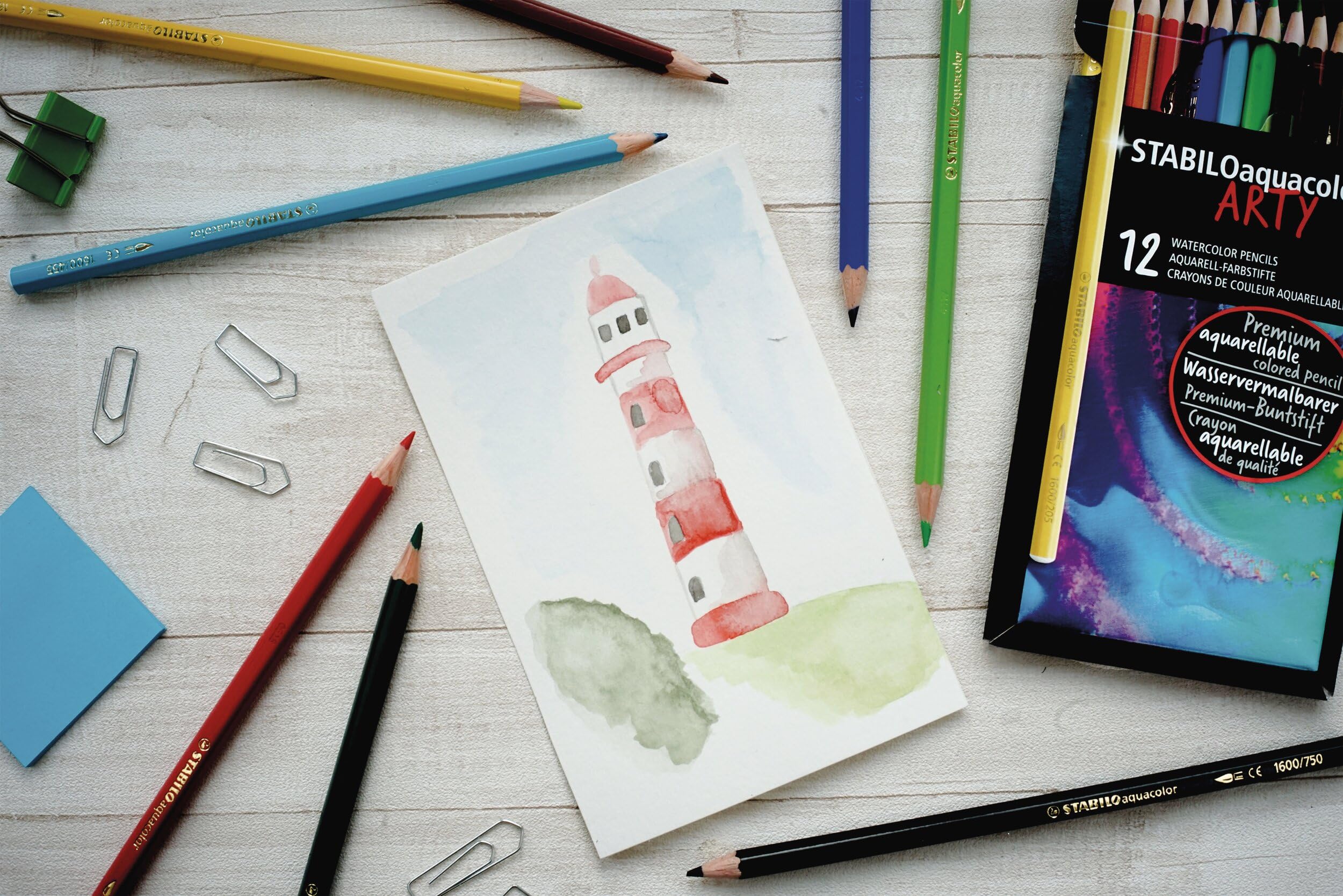 stabilo-aquacolor-arty-crayon-de-couleur-aquarellable-bo-te-m-tal-x-24 image 8