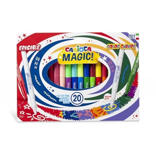 carioca-magic-markers-stereo-magic-20-bo-te-de-20-marqueurs-effa-ables-encre-cha image 5