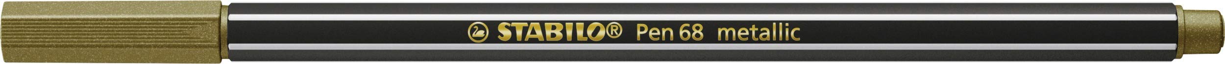 stabilo-pen-68-metallic-coffret-cr-atif-7-feutres-m-tallis-s-stickers-cartes-mas image 4