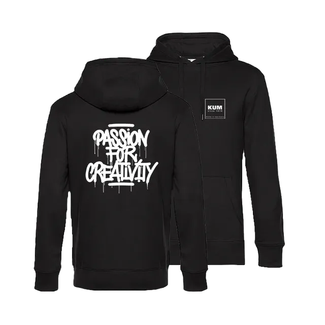 kum-hoodie-passion-for-creativity-anna-lindgren-sweat-capuche-enfant image 1