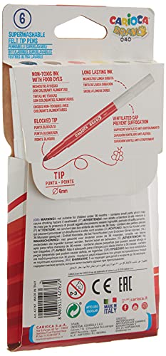 carioca-bravo-6-feutres-extra-bold-pointe-ogive-6-mm-boite-carton image 8