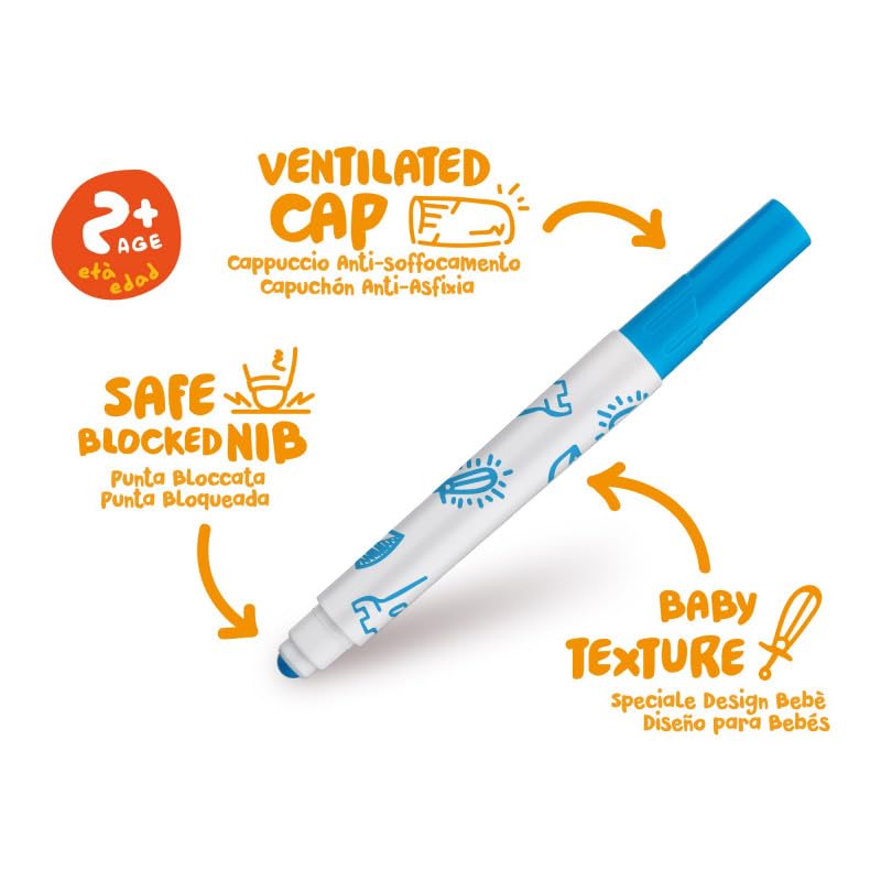 carioca-marker-2-feutres-extra-larges-pointe-ogive-x6-pour-d-s-2-ans image 6