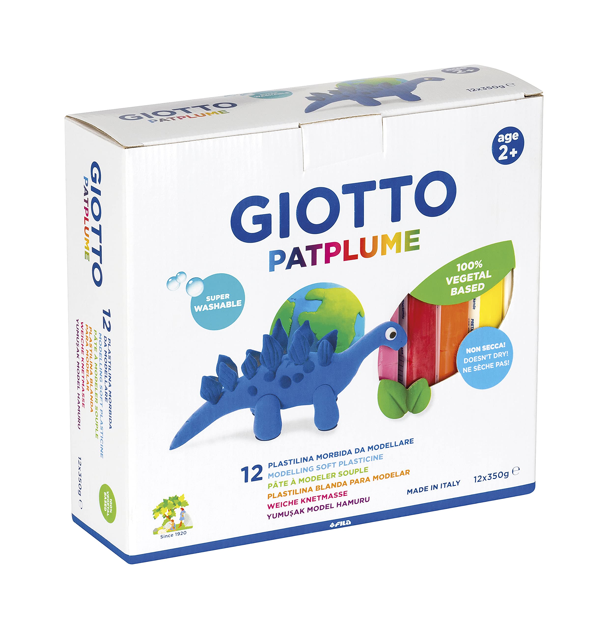 giotto-patplume-p-te-modeler-10-x-200g-couleurs-classiques image 2