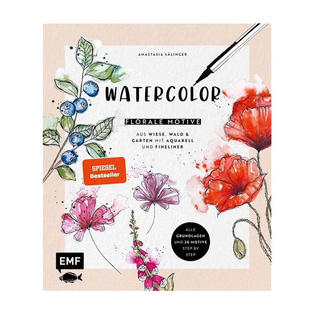 kum-anna-lindgren-aquarelle-livre-florale-motive-wiese-wald-garten image 1