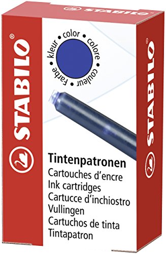 stabilo-cartouche-lot-de-144-recharges-standard-pour-stylo-plume-encre-effa-able image 6