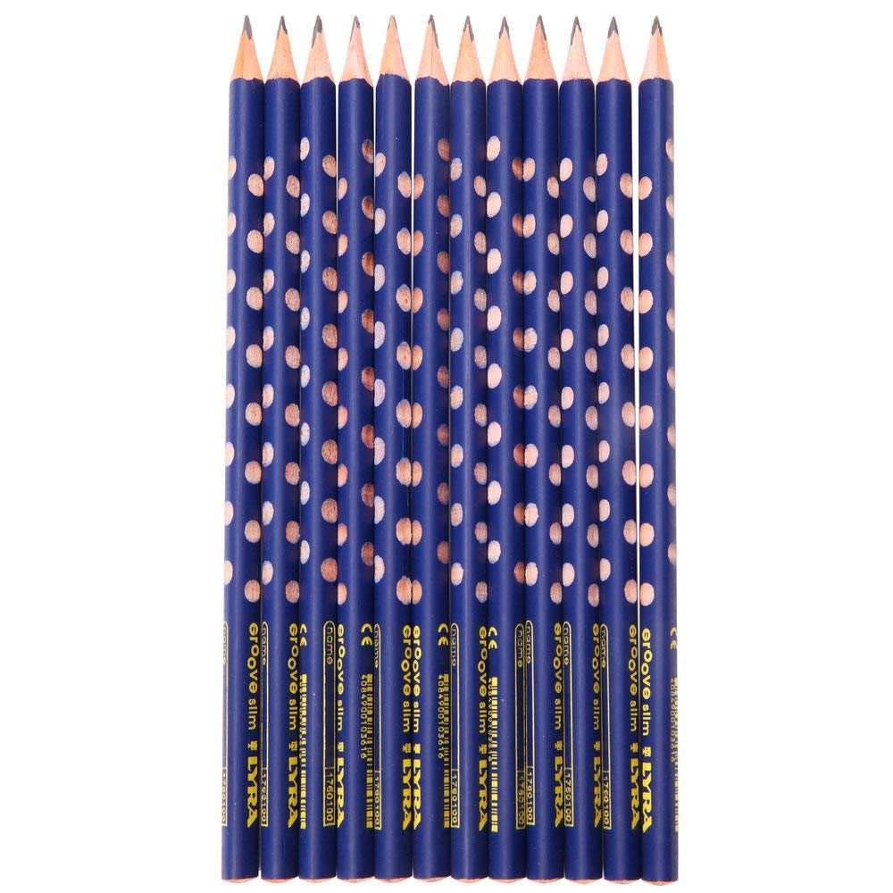 lyra-groove-slim-hb-crayons-graphite-ergonomiques-grip-triangulaire-bo-te-12-cra image 3