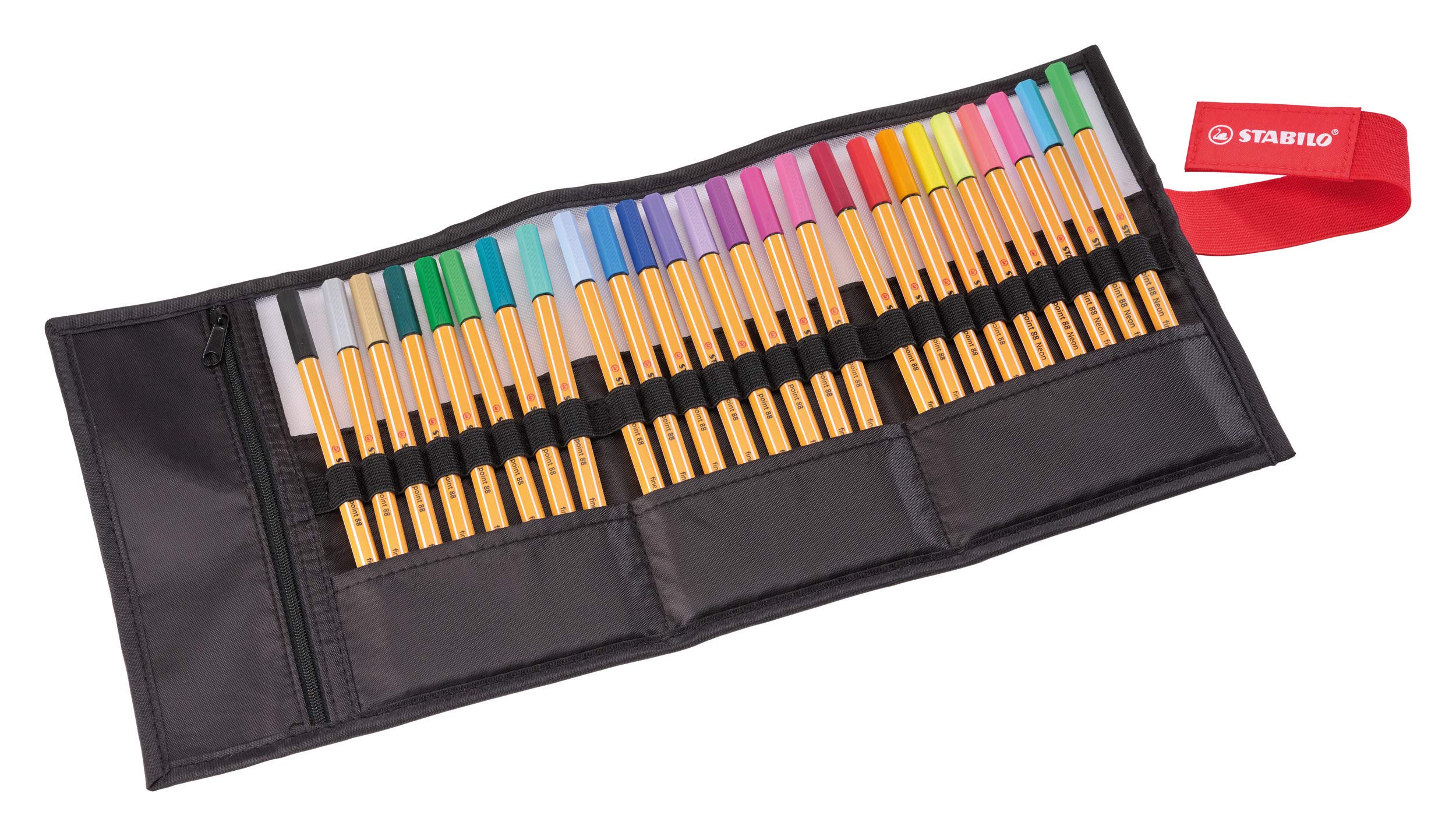 stabilo-point-88-rollerset-de-25-feutres-pointe-fine-0-4-mm-gamme-arty image 3