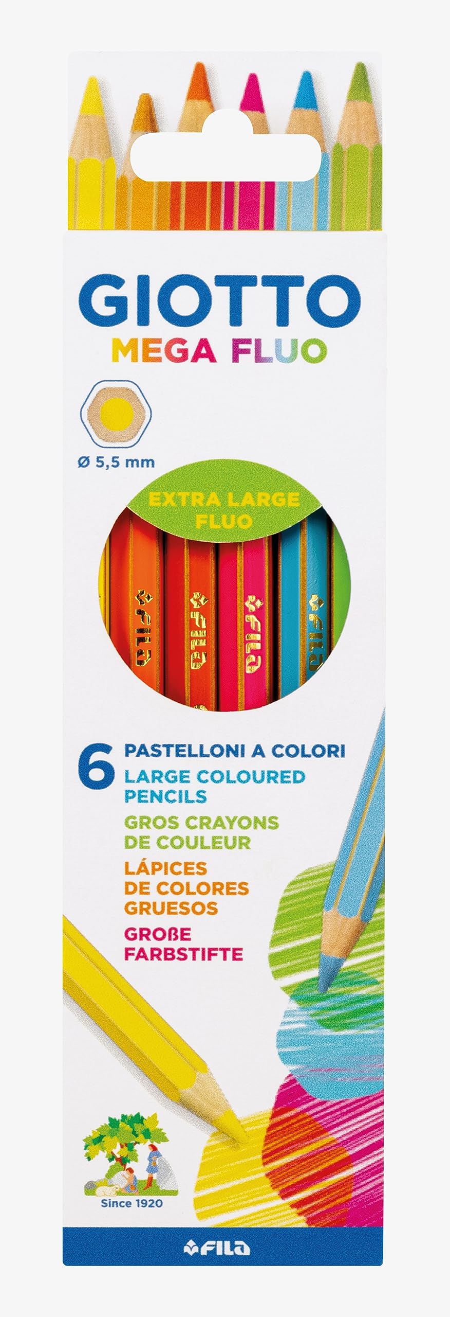 giotto-mega-pot-de-48-crayons-de-couleur-mine-5-5-mm image 7