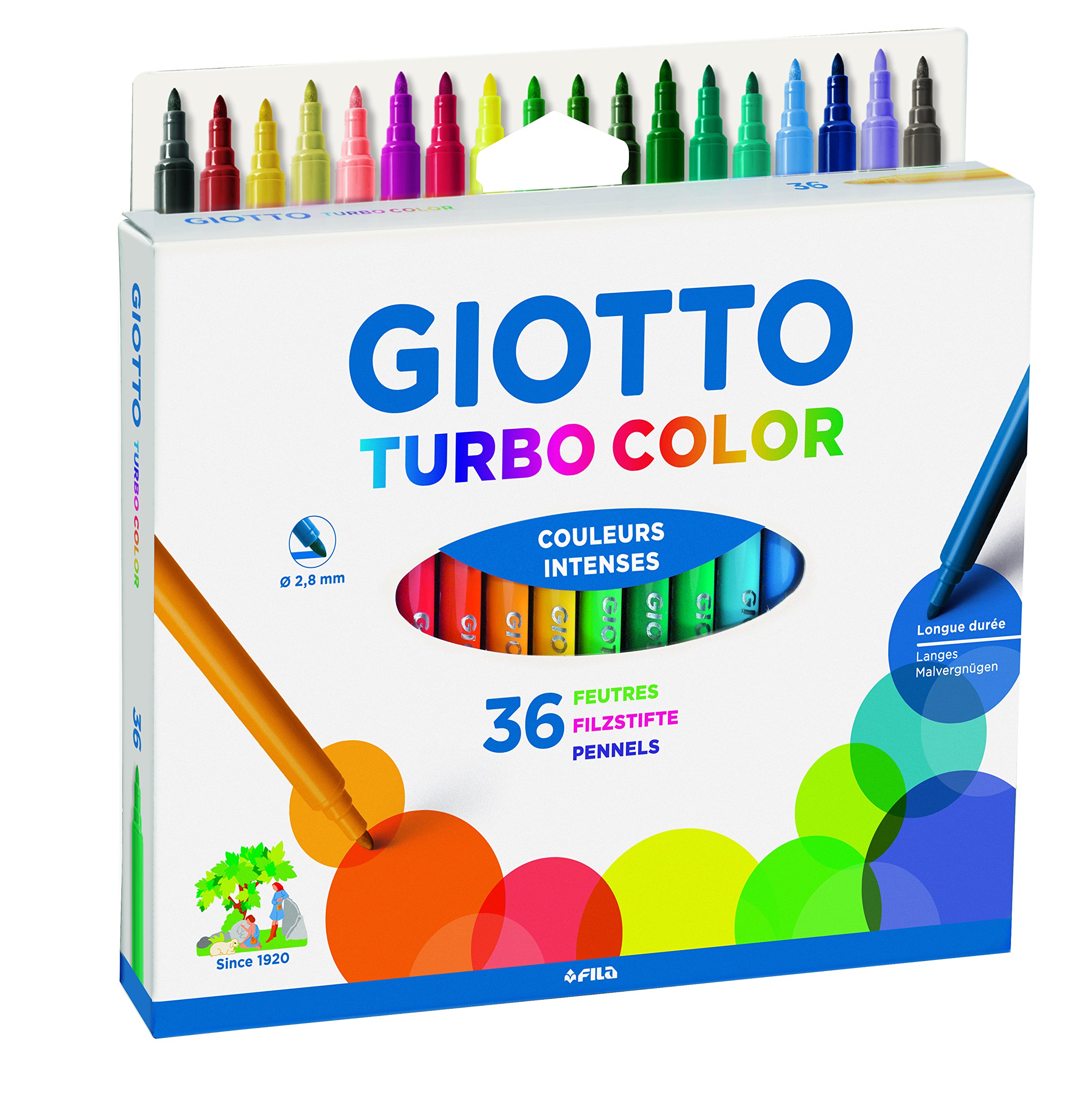 giotto-turbo-color-tui-36-feutres-pointe-2-8-mm image 1