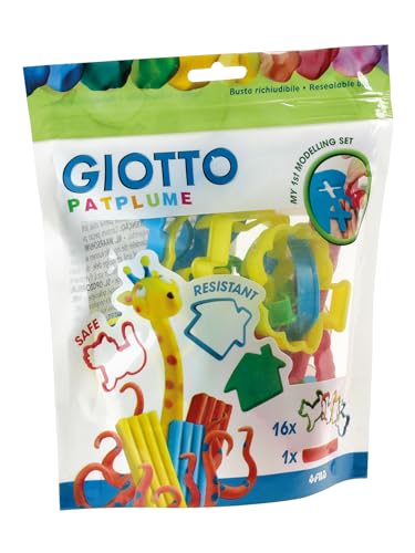 giotto-patplume-accessoire-de-modelage-sachet-16-pi-ces-couleurs-assorties image 3
