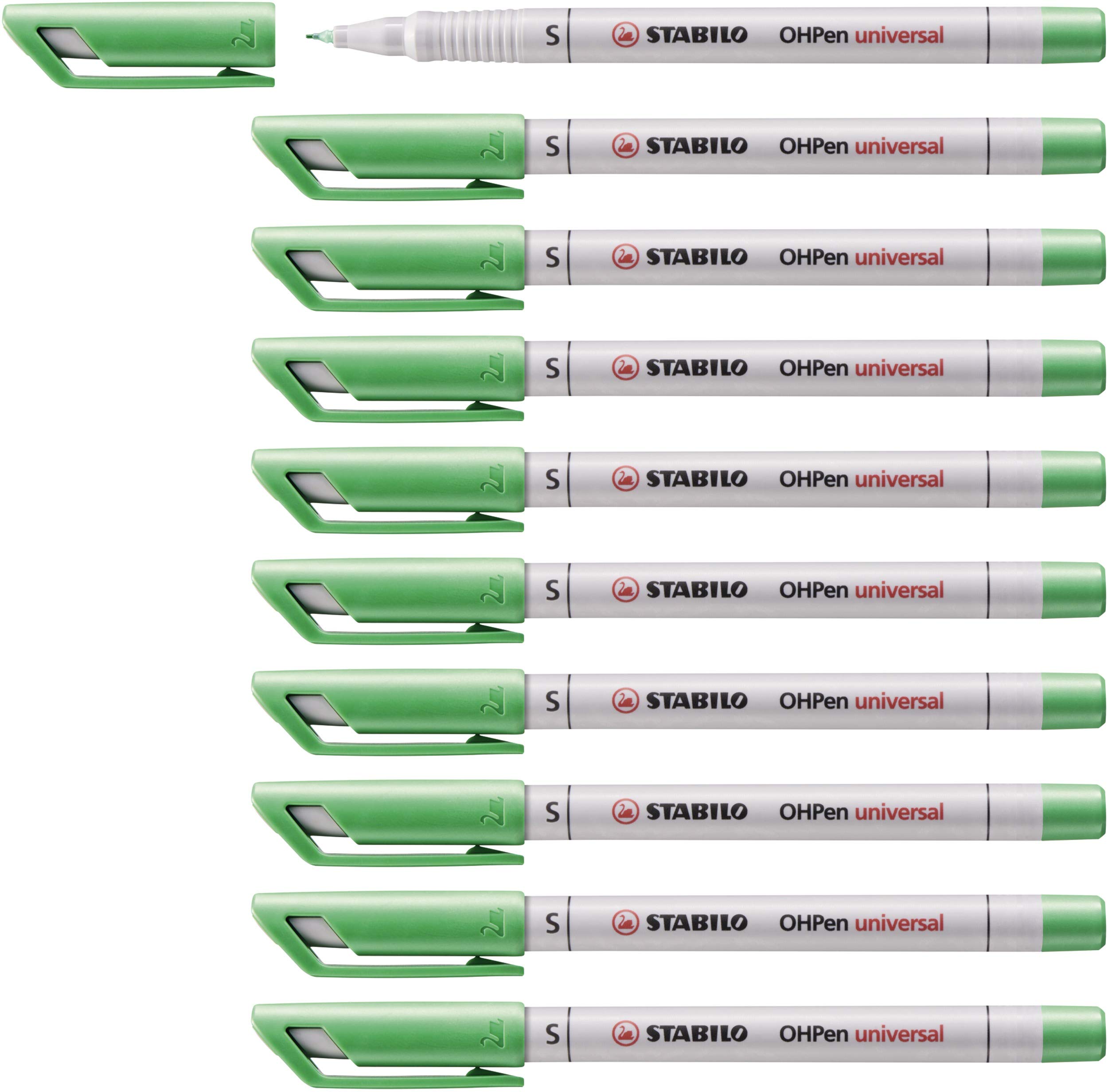 stabilo-ohpen-lot-x-10-marqueurs-rouges-pointe-medium-1-mm-non-permanents image 5