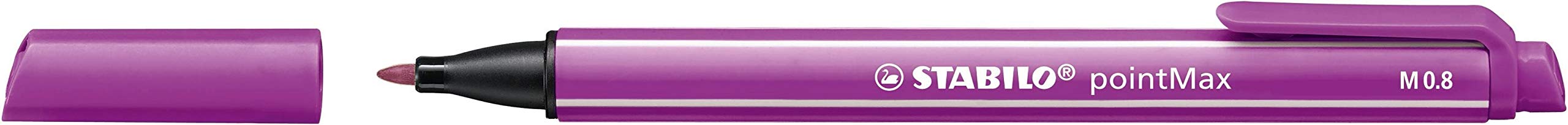 stabilo-pointmax-trousse-14-stylos-feutres-pointe-0-8-mm-dont-4-pastel image 3