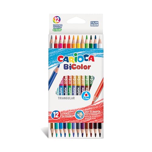 carioca-bicolor-crayon-bicolore-triangulaire-3-3-mm-bo-te-de-12 image 4