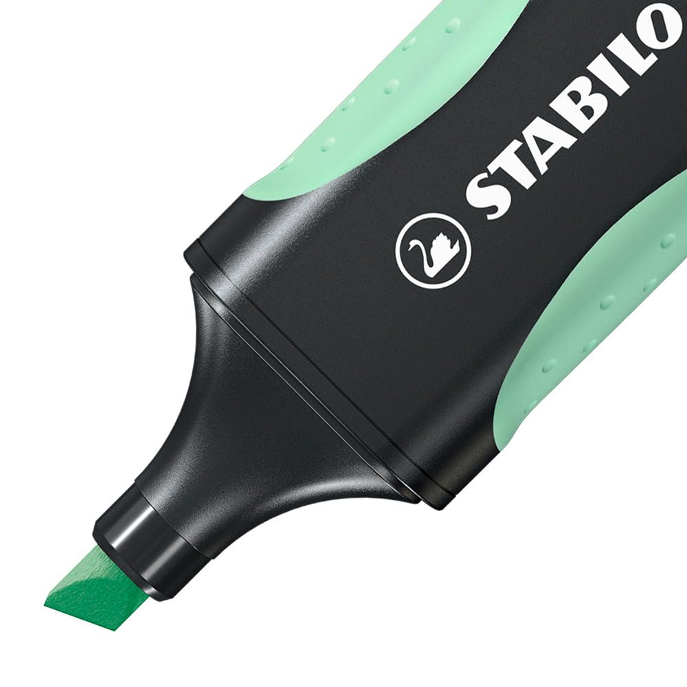 stabilo-green-boss-pastel-menthe-l-eau-lot-10-surligneurs-co-responsables image 2