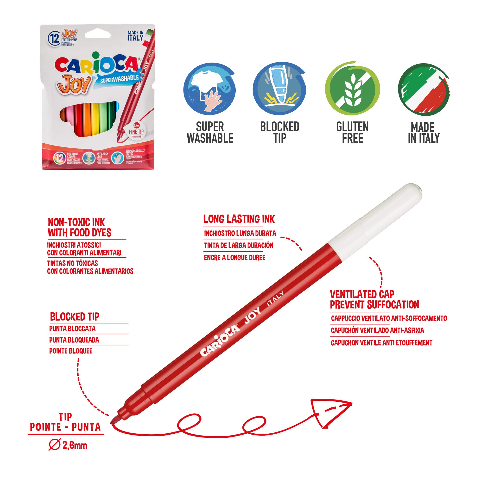 carioca-tout-pour-l-cole-kit-scolaire-et-cr-atif-40-pi-ces-feutres-crayons-paste image 2