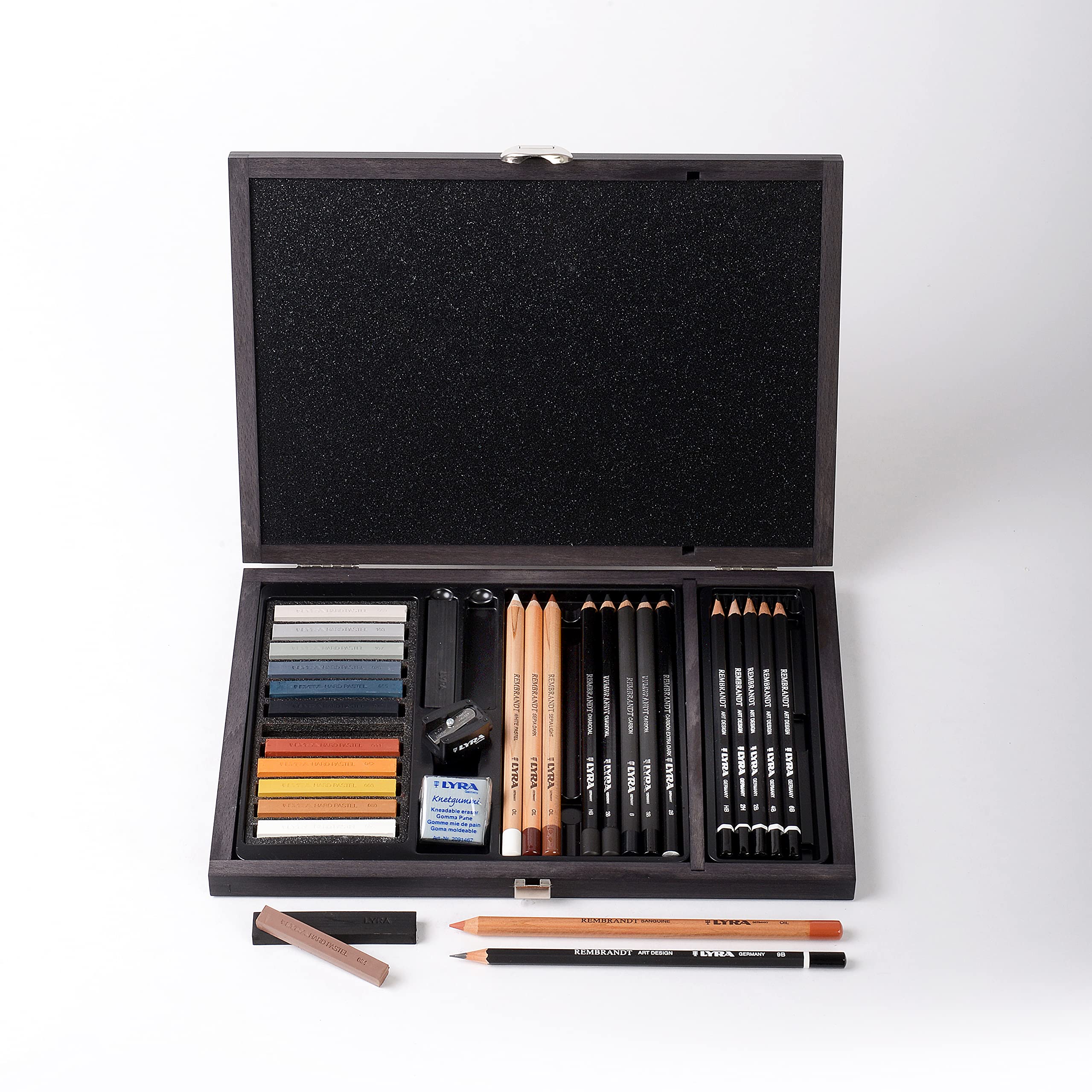 lyra-rembrandt-monochrome-coffret-bois-32-pi-ces-de-dessin image 5