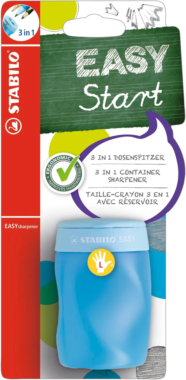 stabilo-easysharpener-taille-crayon-ergonomique-avec-r-servoir-gaucher-bleu image 1