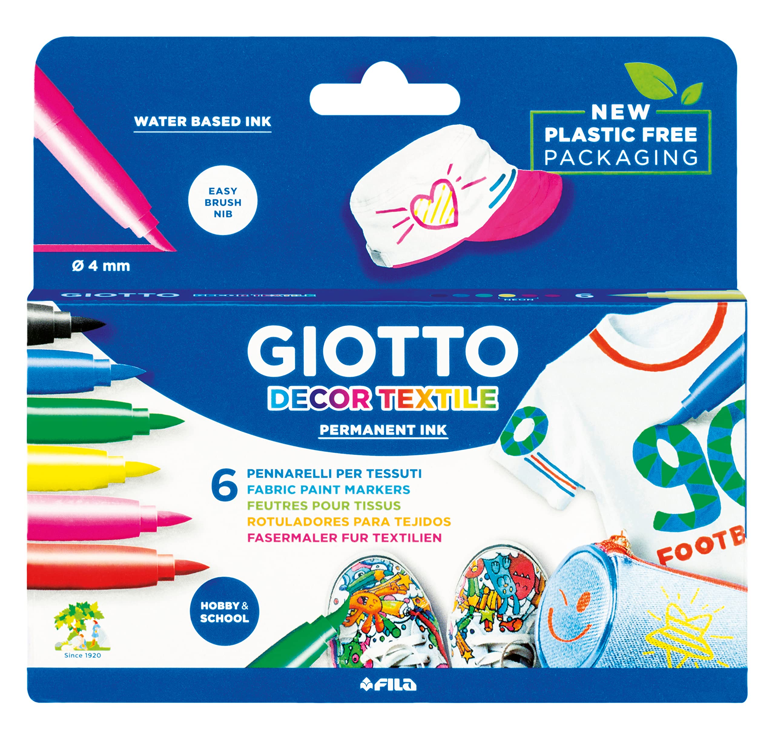 giotto-decor-textile-schoolpack-48-feutres-pointe-pinceau image 6